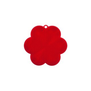 Silikonschwamm Swisch Blume rot