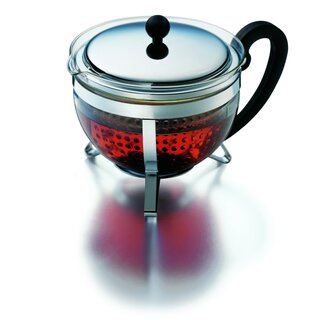 Bodum Chambord Tee Set 1 Liter Teekanne mit Sieb
