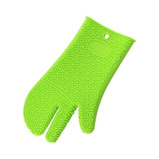 Kochblume Silikon Topfhandschuh Schutzhandschuh grün