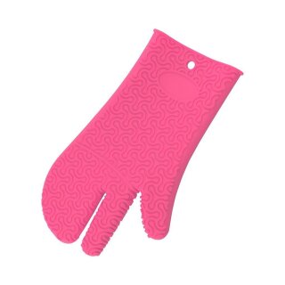 Kochblume Silikon Topfhandschuh Schutzhandschuh pink